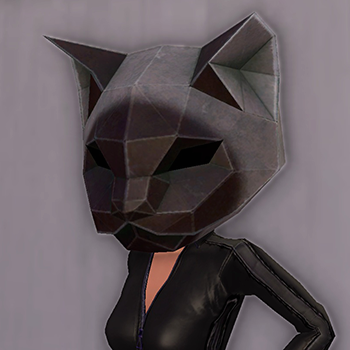 Chocolate Point Cat Mask