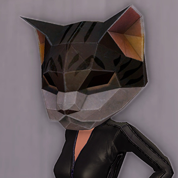 Tabby Cat Mask