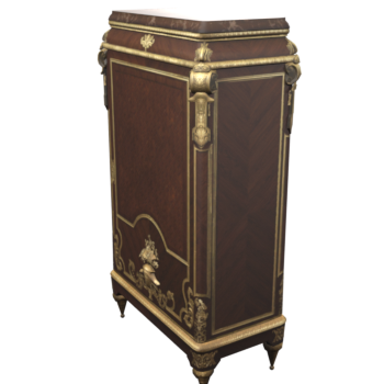 Antique Golden Cabinet